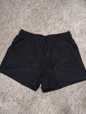 Gaiam Women's Black Drawstring Casual Shorts